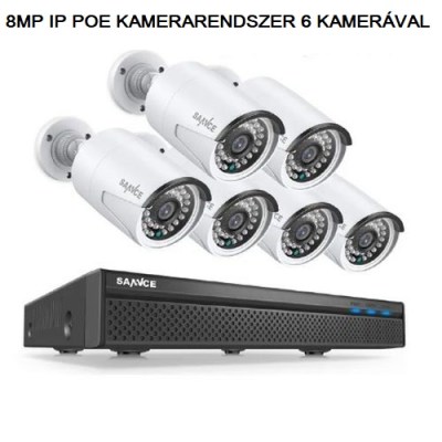 Sannce 8 Mp 6 kam